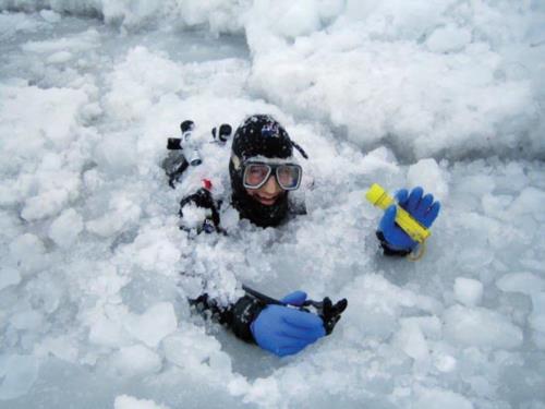 You Know its Too Cold to Scuba Dive When...