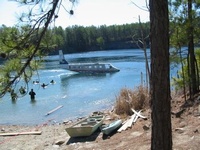 Lake Rawlings, VA - Plane Sunk