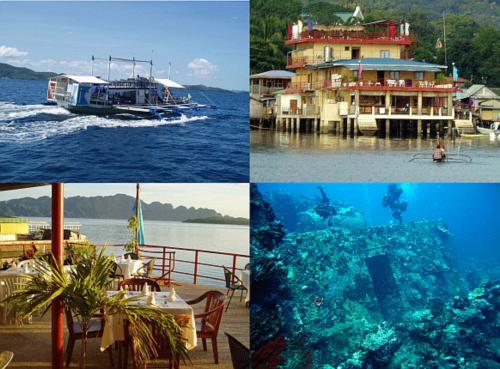 Wreck diving at Coron, Philippines