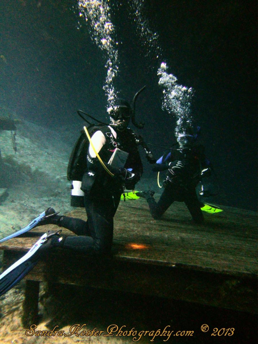 Blue Grotto Dive Resort - One of 3 platforms