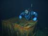 Bonne Terre Mine ore cart - Scuba_Unlimited