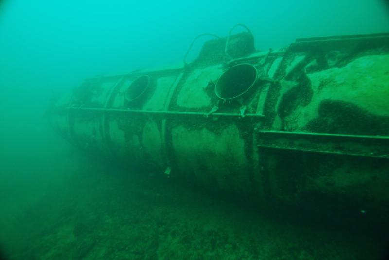 Lake Hydra, was Dutch Springs - Cement truck - 70 ft