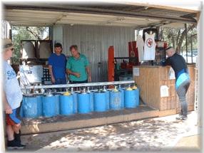 Windy Point Park-Lake Travis - Air fill station.