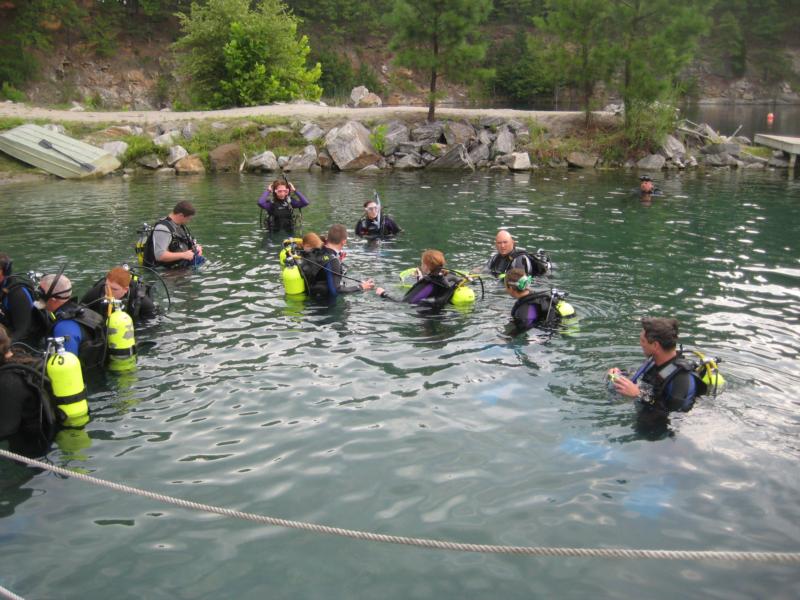 Lake Phoenix (previously Lake Rawlings) - Just waiting to go out