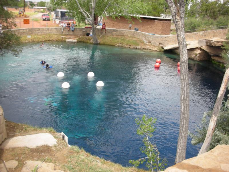 Blue Hole, Santa Rosa NM - Blue Hole in Santa Rosa