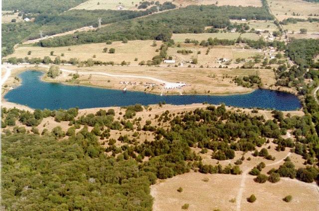 The Scuba Ranch - Aerial view of Clear Springs Scuba Park, TX