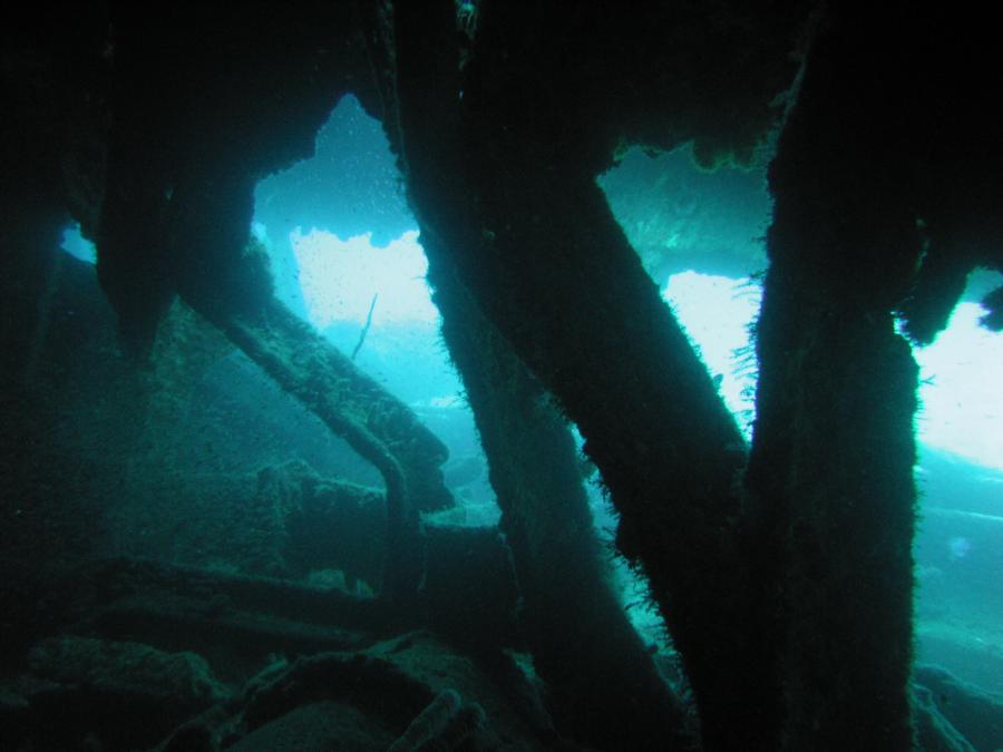 RMS Rhone wreck - HMS Rhone Foward Compartment