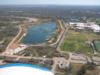 Mammoth Lake - Aerial view of Mammoth Lake, Lake Jackson, Texas