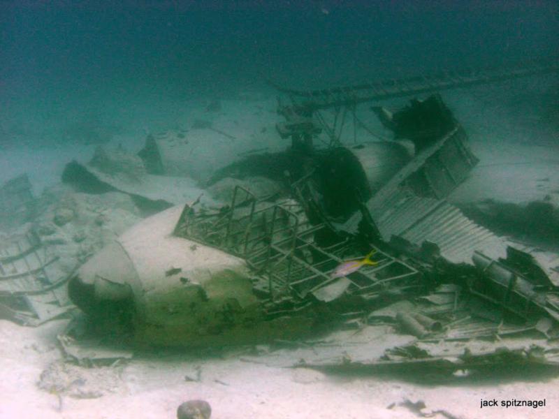 DC-3 Wall - Wrecked DC-3