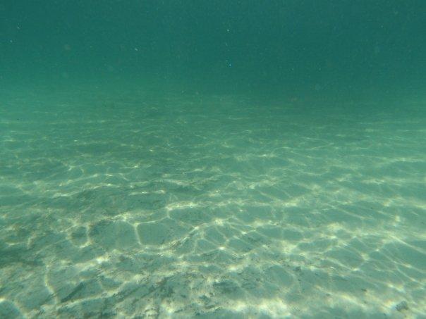 Hathaways Pond - All sand up to teaching platform