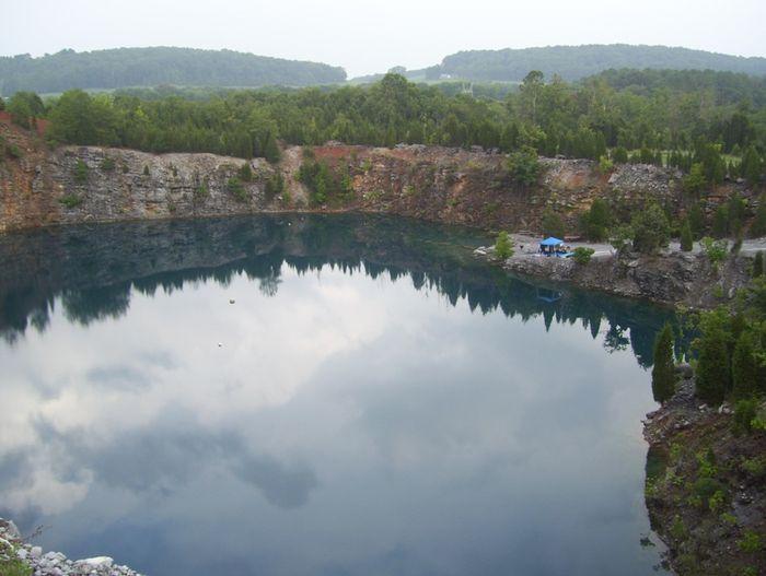 Philadelphia Quarry - Surface view of water