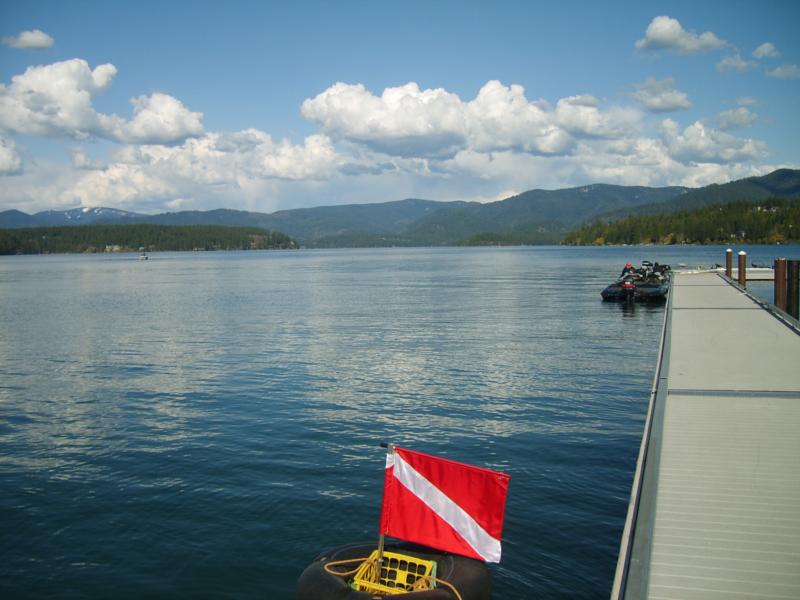 Honeysuckle Beach - the dock