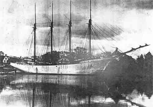 BONE WRECK - Remedios Pascual - Example of a schooner