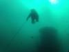 Titan Tug (AR-345) - My wife diving on the Titan