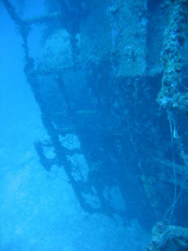 USCG Bibb - Deck of the Wreck