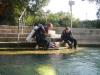 Sarah & Ashley about to get in the Comal River