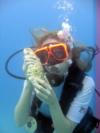 Me and a Sea Slug - Wall - dive_boettger