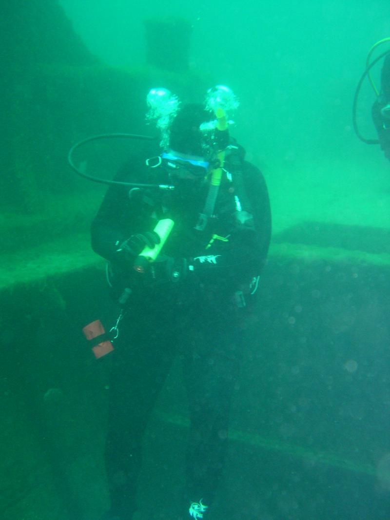 Straits of Mackinac - diver