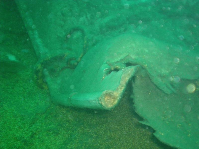 Grain Barge - Hatch Cover with Grain Lying Around