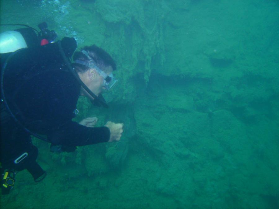 Blue Springs Resort aka Pennyroyal Quarry - Underwater at Blue Springs Resort - PSC