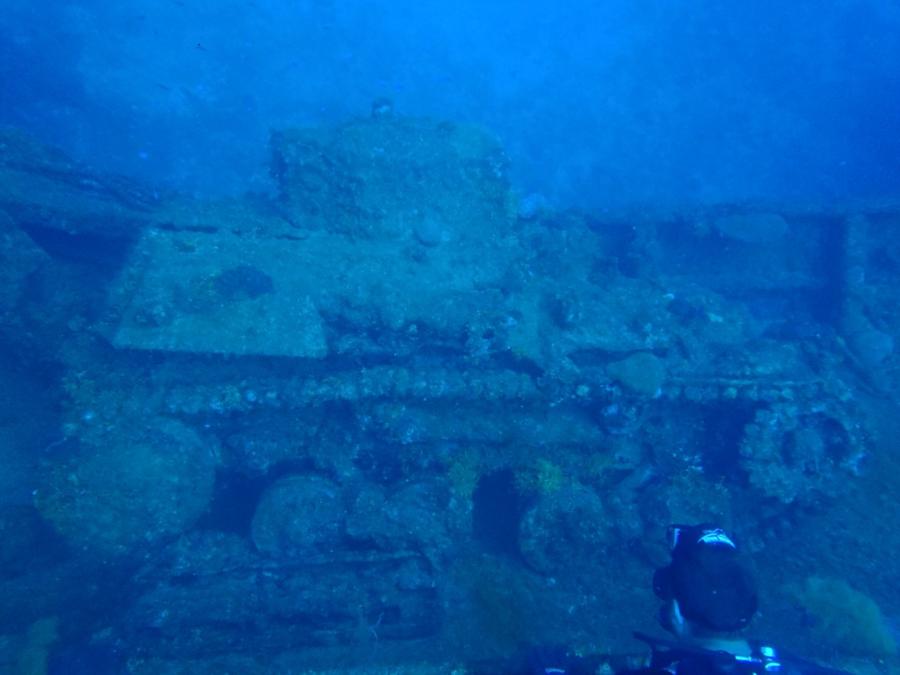 Truk Lagoon aka Chuuk - Japanese Tank