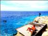 oil slick dive site, bonaire