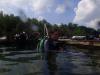 Better Diver Quarry - Megan entering water