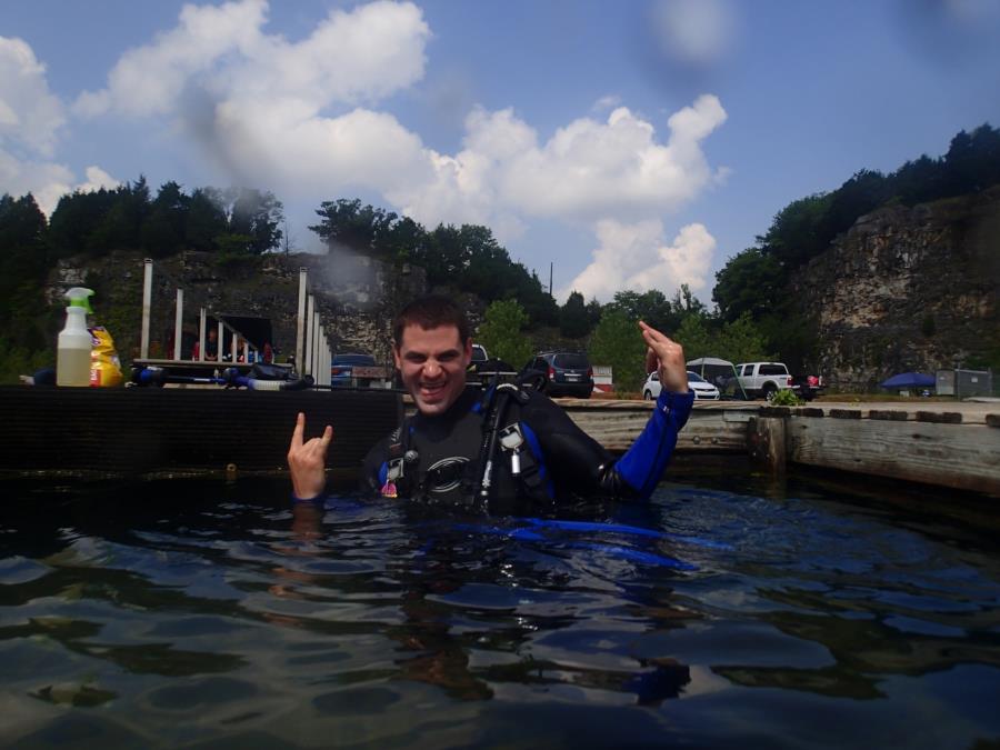 Better Diver Quarry - Sonnenburg excited to dive