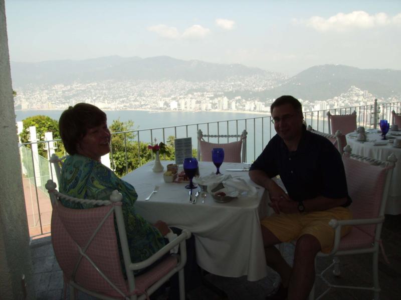 Acapulco - Breakfast at Las Brisas Resort