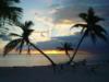 Sunrise looking out over the reef