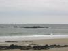 Wells Beach low tide, showing rock formation - UWnewbee