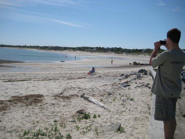 Corporation Beach - Just to the right of Breakwater