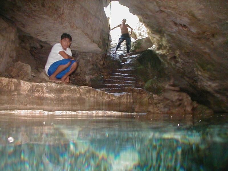 Cenote Chac Mool aka Choc Mool - Chac-Mool Cenote, Entrance