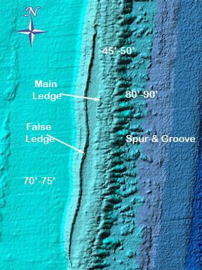 Sanctuary Reef - Underwater map