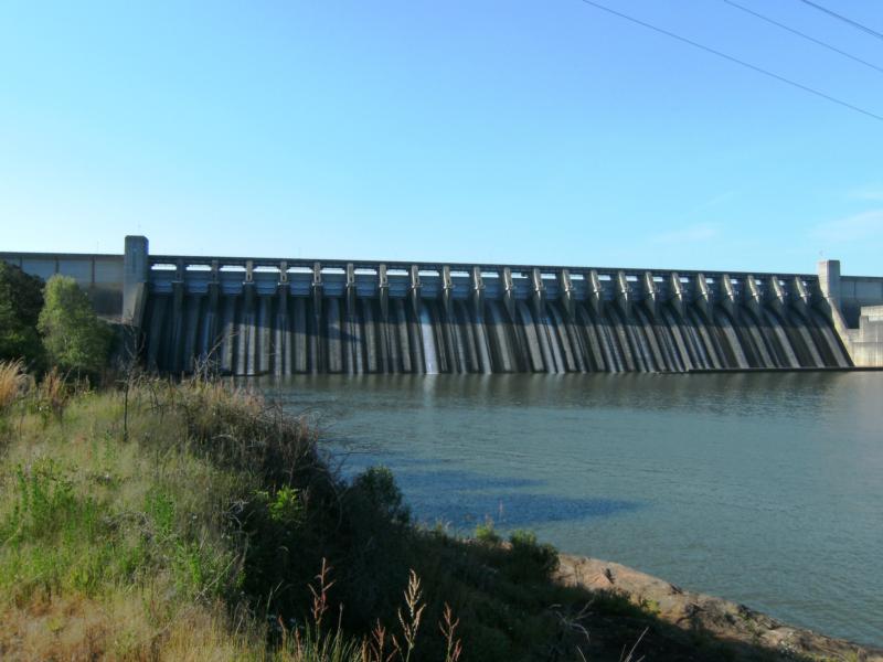 Thurmond Lake and Dam - Thurmond Lake Dam on Savannah River