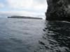 Landslide, Wolf Island - Wolf Is., there is a humpback just below the surface