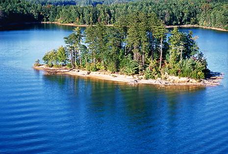 Lake James Islet - Lake James Islet