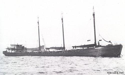 120 Wreck - Example of Schooner Barge