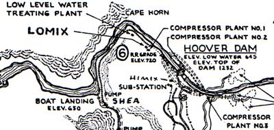 Low Level Water Treating Plant "The Water Towers" - Map