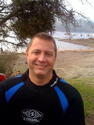 Tulloch Lake South Shore - Me at Tulloch