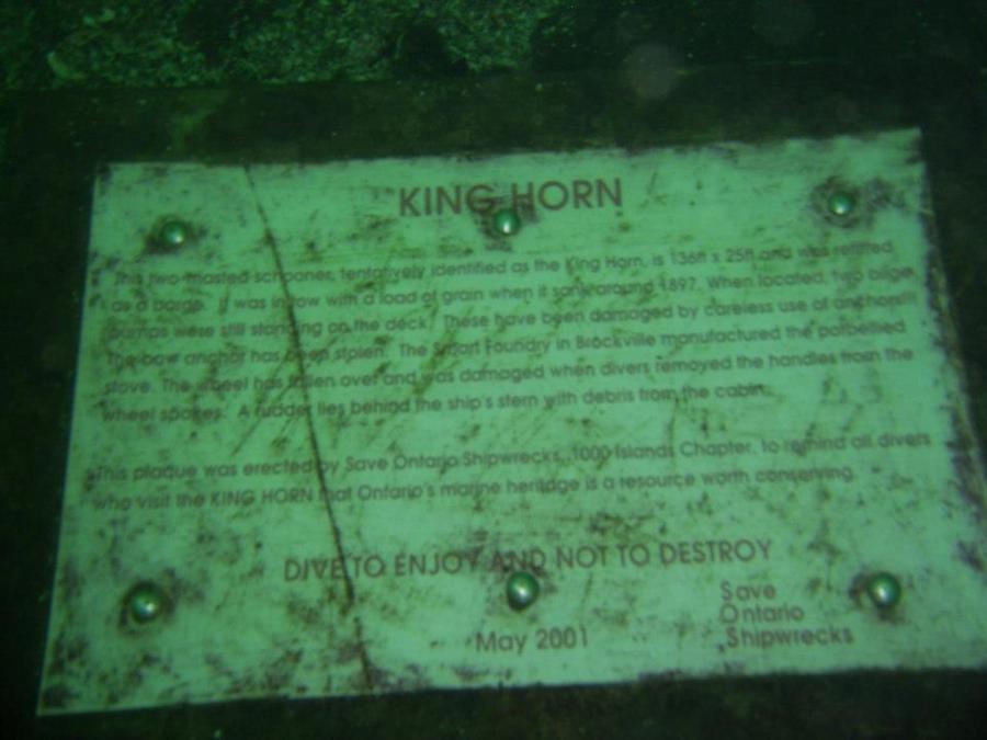 Kinghorn aka King Horn - King Horn Plaque