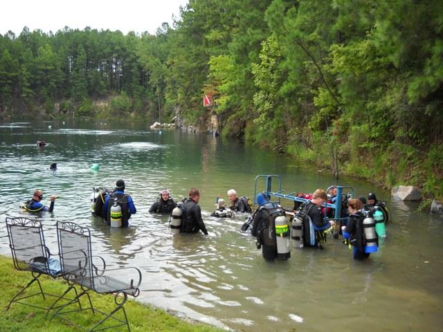 Lake Norman Quarry - PDRA - Right side entry