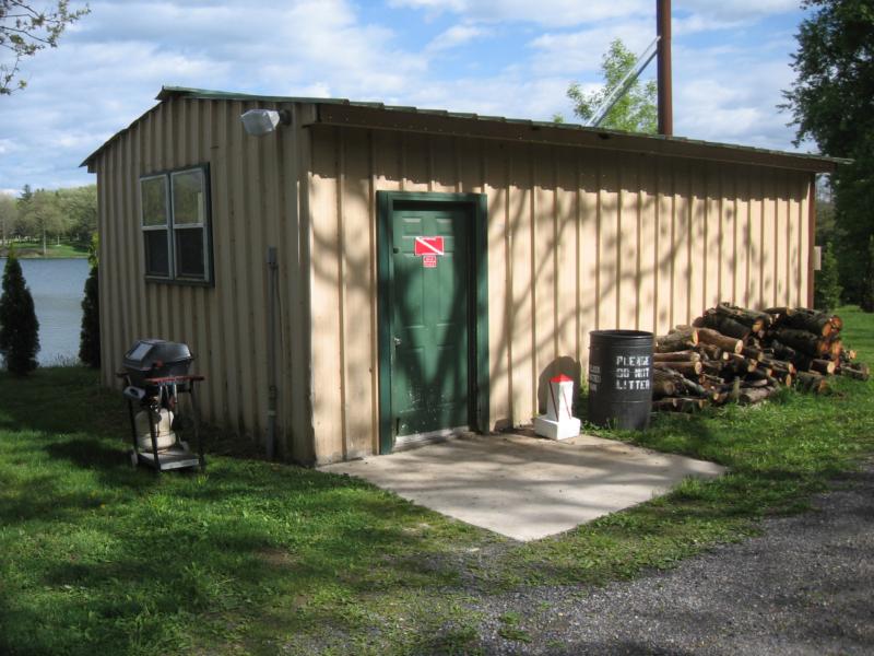 Willow Springs Park - The Lobster Shack where divers go to get warm after winter dives