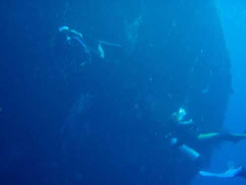 USAT Liberty - USAT Liberty Wreck @ Tulamben, Bali - Taken with Olympus 795SW