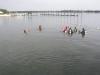 L Street Beach, Shark River - Looking west from boat ramp toward sailing school