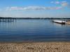 L Street Beach, Shark River - looking north from beach