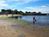 L Street Beach, Shark River - L Street @ low tide looking west