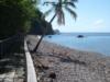 Beach at Champagne Reef in Dominica