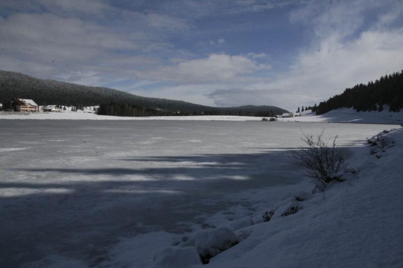 Lac des taillères - March 27th, 2010