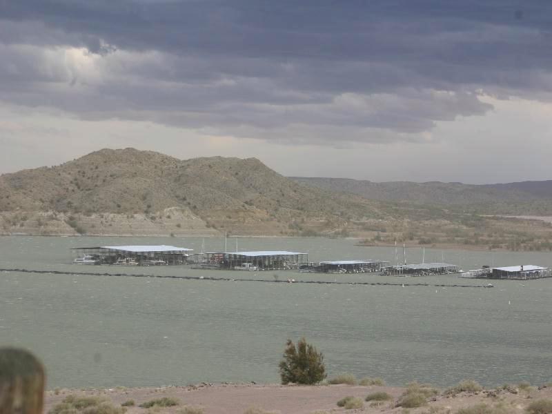 Elephant Butte State Park - view of marina